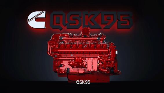 揭秘康明斯最大的发动机QSK95如何上山下海,无畏征途!